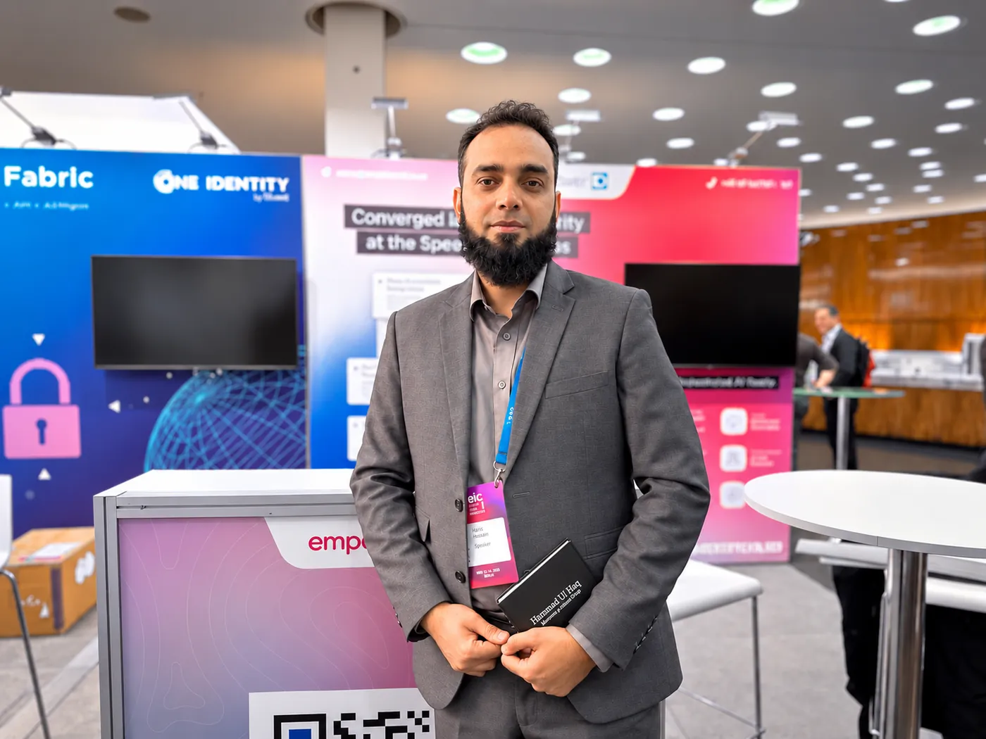 Hammad Abbasi at the European Identity and Cloud Conference